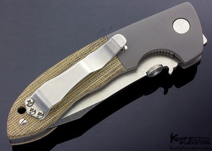 Ernie Emerson Custom Knife CQC-8 Horseman Prototype - Image 3