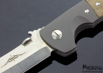 Ernie Emerson Custom Knife CQC-8 Horseman Prototype - Image 2
