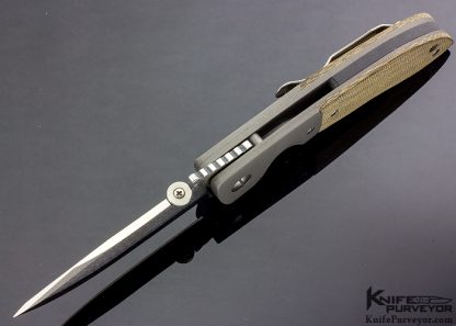 Ernie Emerson Custom Knife CQC-8 Horseman Prototype - Image 4