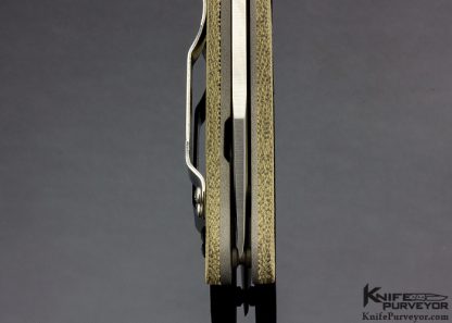 Ernie Emerson Custom Knife "Gentleman Jim" with Canvas Micarta - Image 6