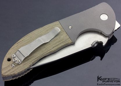 Ernie Emerson Custom Knife Super Commander with 2014 Skull Logo - Image 3