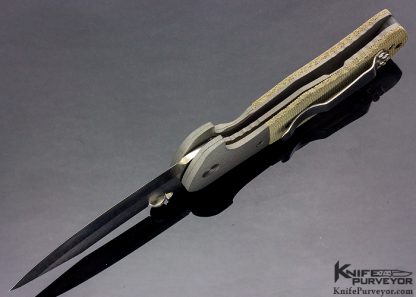 Ernie Emerson Custom Knife Custom Smyte with 2014 Skull Logo - Image 5