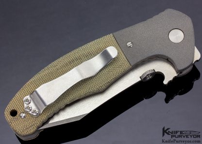 Ernie Emerson Custom Knife Custom Smyte with 2014 Skull Logo - Image 3