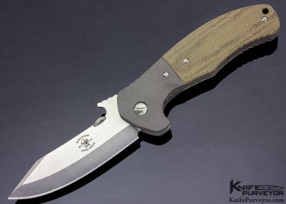Ernie Emerson Custom Knife Custom Smyte with 2014 Skull Logo