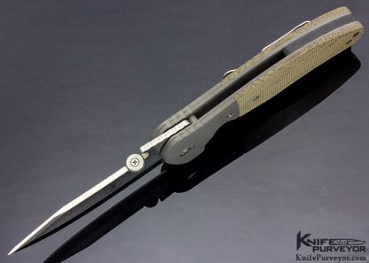 Ernie Emerson Custom Knife Custom Smyte with 2014 Skull Logo - Image 4