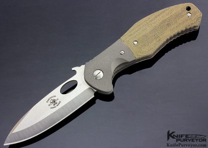 Ernie Emerson Custom Knife CQC-10 with 2014 Skull Logo
