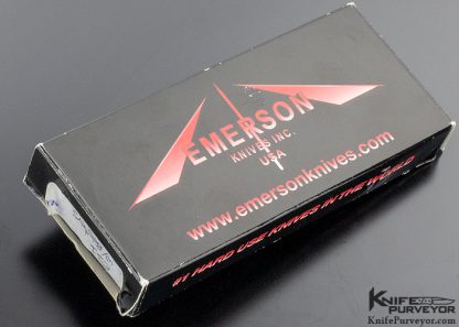 Ernie Emerson Custom Knife ES1 Linerlock - Image 7
