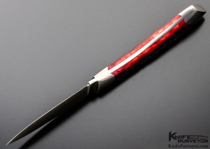 Eugene Shadley Custom Knife Jigged Bone Small Game Fixed Blade - Image 6