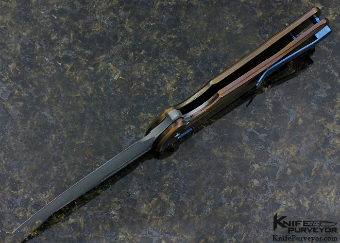 Ferrum Forge Custom Ferrum Forge Custom Knife Marble Carbon Fiber Deuce Redux - Knife Purveyor
