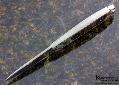 Sam Alfano Engraved Ron Lake Custom Knives Tail Lock Set of Two - Image 18