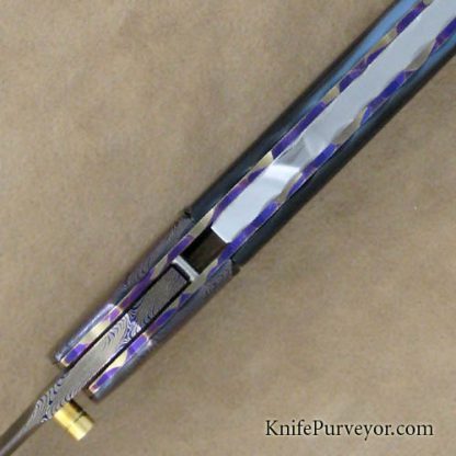 Francesco Pachi Custom Knife Blacklip Pearl Dagger - Image 4