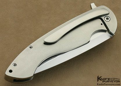 Frank Fischer Custom Knife Dressed Tactical Commander Flipper - Image 2