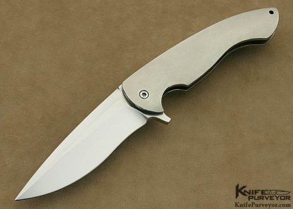 Frank Fischer Custom Knife Dressed Tactical Commander Flipper