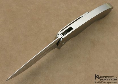 Frank Fischer Custom Knife Dressed Tactical Commander Flipper - Image 3
