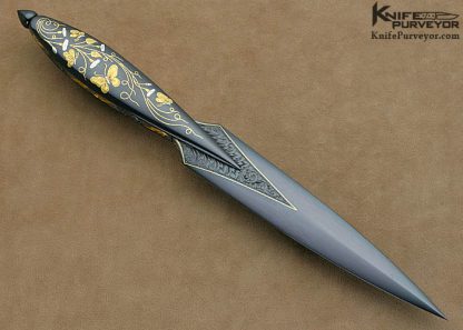 Dr. Fred Carter Custom Knife 2005 AKI Butterfly Dagger - Image 4