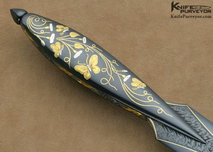 Dr. Fred Carter Custom Knife 2005 AKI Butterfly Dagger - Image 6