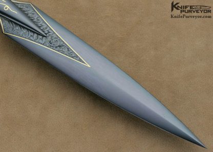 Dr. Fred Carter Custom Knife 2005 AKI Butterfly Dagger - Image 5