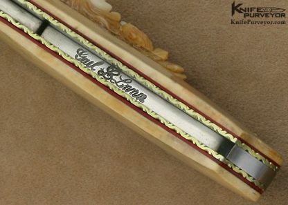 Gail & Larry Lunn Custom Knife "Maid of the Mist" Linerlock - Image 13