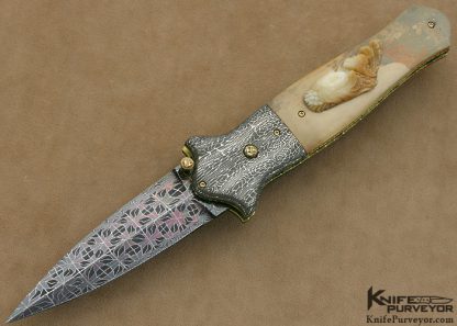 Gail & Larry Lunn Custom Knife "Maid of the Mist" Linerlock