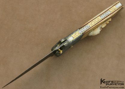 Gail & Larry Lunn Custom Knife "Maid of the Mist" Linerlock - Image 9