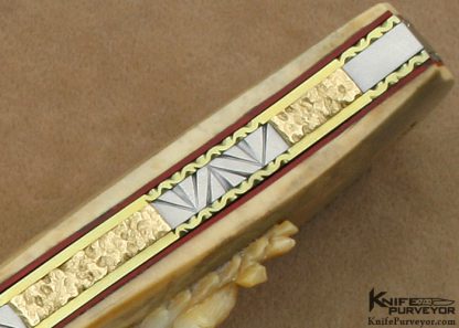 Gail & Larry Lunn Custom Knife "Maid of the Mist" Linerlock - Image 11