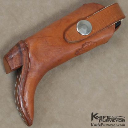 Barbara Baskett Custom Knife Jigged Bone Linerlock - Image 5