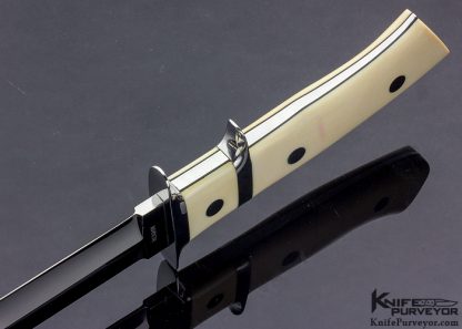 George Herron Custom Knife Mammoth Subhilt Fighter - Image 6
