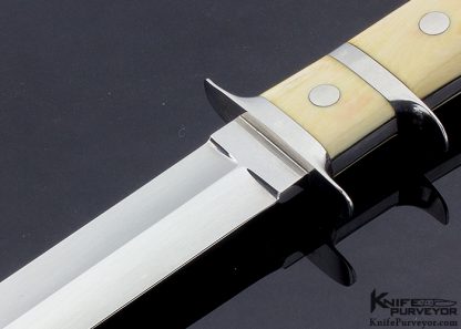 George Herron Custom Knife Mammoth Subhilt Fighter - Image 2