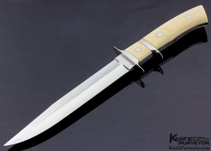 George Herron Custom Knife Mammoth Subhilt Fighter