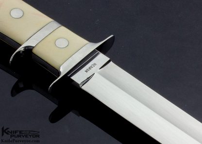 George Herron Custom Knife Mammoth Subhilt Fighter - Image 4