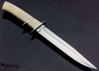 George Herron Custom Knife Mammoth Subhilt Fighter - Image 3