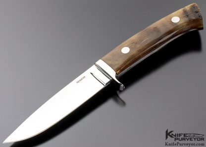 George Herron Custom Knife Ram's Horn Hunter
