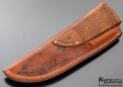 George Herron Custom Knife Ram's Horn Hunter - Image 7