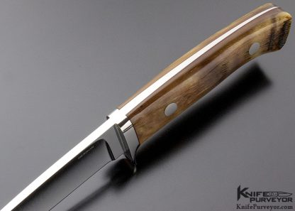 George Herron Custom Knife Ram's Horn Hunter - Image 5