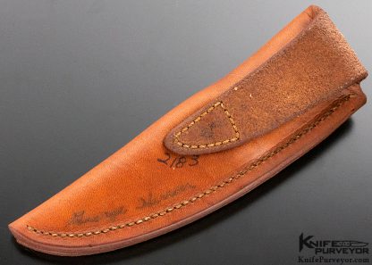George Herron Custom Knife Desert Ironwood Model 8 - Image 7
