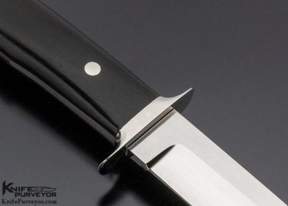 George Herron Custom Knife Ebony Fighter - Image 4