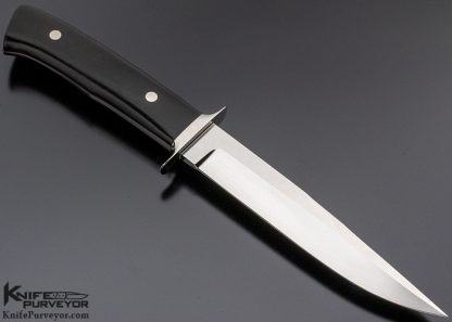 George Herron Custom Knife Ebony Fighter - Image 3