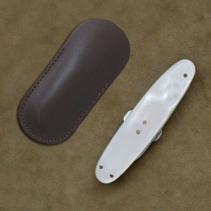 Gerard Hemonnott Custom Knife: Mother of Pearl "Nail" Knife - Image 2