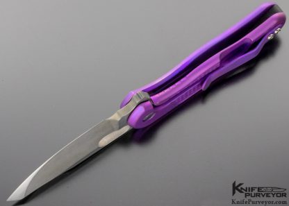 Collaboration Horton McGuiness Custom Knife "Shawty" Titanium Frame Lock - Image 7