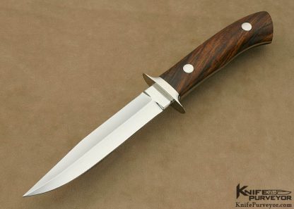 William "Gordon" Defreest Custom Knife Desert Ironwood Boot Knife