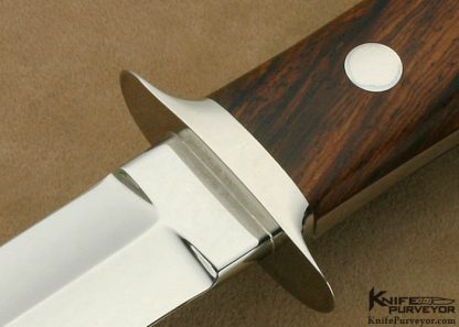 William "Gordon" Defreest Custom Knife Desert Ironwood Boot Knife - Image 2