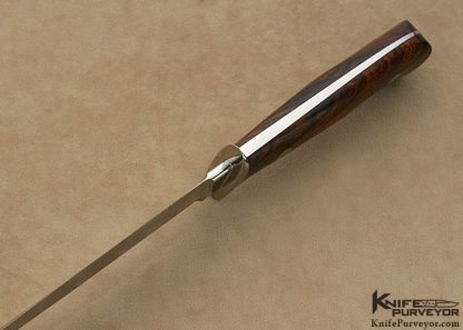 William "Gordon" Defreest Custom Knife Desert Ironwood Boot Knife - Image 5