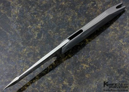 GTC Custom Knife Titanium Frame Lock Flipper - Image 4
