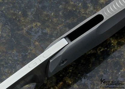 GTC Custom Knife Titanium Frame Lock Flipper - Image 5
