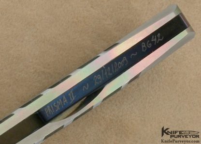 GTC Gustavo T. Cecchini Custom Knife "Prisma 2" Frame Lock - Image 4