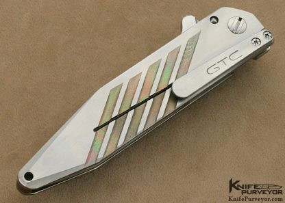 GTC Gustavo T. Cecchini Custom Knife "Prisma 2" Frame Lock - Image 3