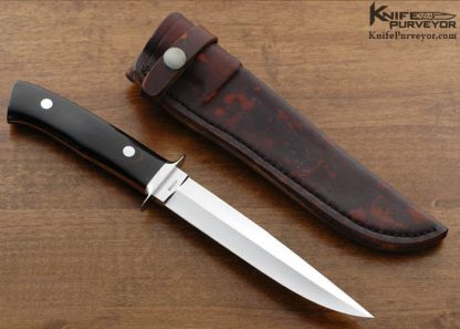 George Herron Custom Knife Micarta Fighter - Image 2
