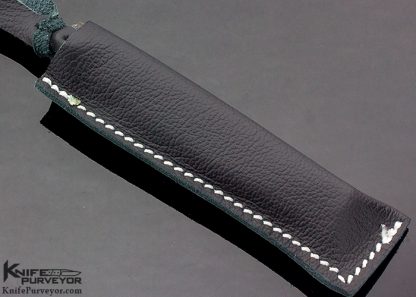 Hiroaki Ohta Custom Knife OLF 75 Copper Lightning Strike Carbon Fiber - Image 7