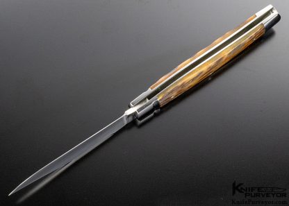 Hiroaki Ohta Custom Knife Jigged Bone Slip Joint - Image 6