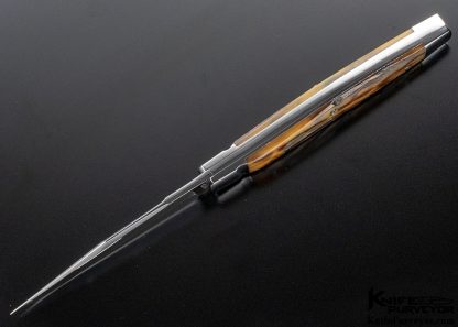 Hiroaki Ohta Custom Knife Jigged Bone Slip Joint - Image 8